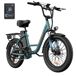 Bicicleta Eléctrica URLIFE E20 - Motor 250W 48V 13Ah Bicicleta Eléctrica URLIFE E20 - Motor 250W 48V 13Ah Verde