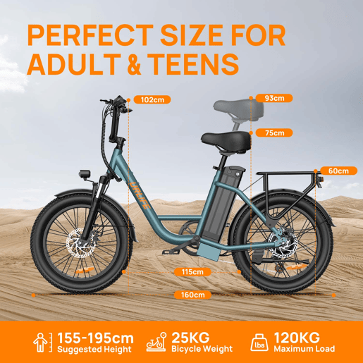 E-bike URLIFE E20 - Motor 250W Bateria 48V 13Ah Pneus de 20 Polegadas Freio a Disco - Verde E-bike URLIFE E20 - Motor 250W Bateria 48V 13Ah Pneus de 20 Polegadas Freio a Disco - Verde