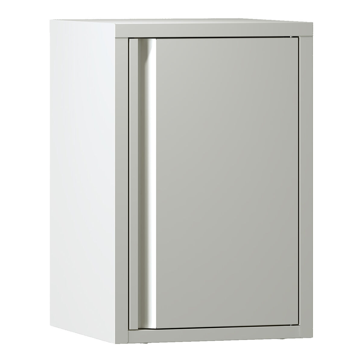 Armario de pared Burlöv acero [en.casa] 33 Blanco