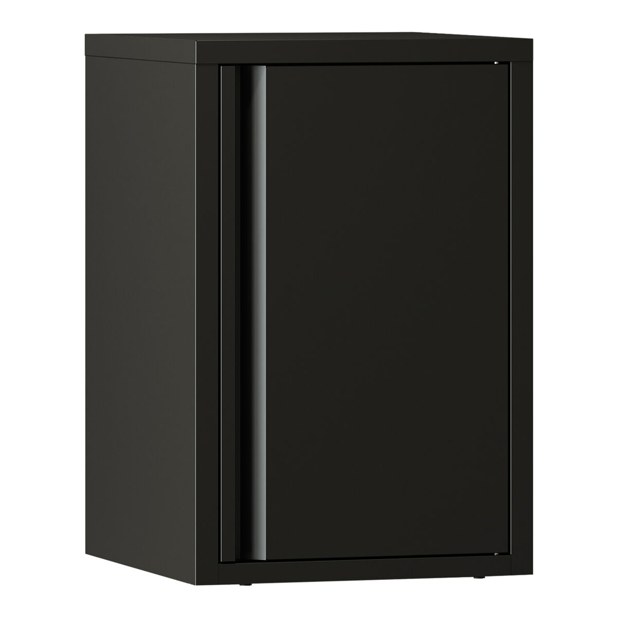 Armario de pared Burlöv acero [en.casa] 33 Negro