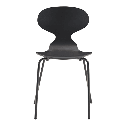 Conjunto de 4 cadeiras de jantar Kil 80x47x48cm Preto en.casa