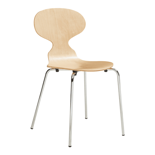 Conjunto de 4 cadeiras de jantar Kil 80x47x48cm MadeiraCromo en.casa