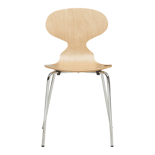 Conjunto de 4 cadeiras de jantar Kil 80x47x48cm MadeiraCromo en.casa