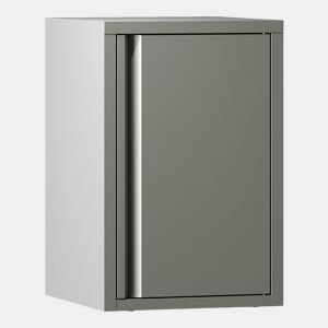 Armário de parede Burlöv 50x33x35 cm aço Cinzento en.casa