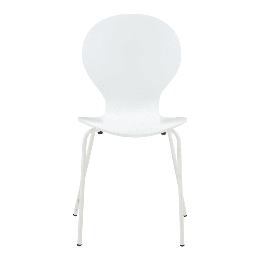 Conjunto de 4 cadeiras de jantar Etne - Branco en.casa