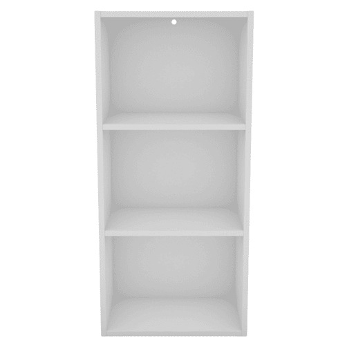 Estante baixa Plea de 3 níveis para sala de estar e sala de jantar, branco fosco, 42 x 92 x 29 cm Estante baixa Plea de 3 níveis para sala de estar e sala de jantar, branco fosco, 42 x 92 x 29 cm