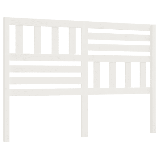 Cabeceira - Cabeceira de cama 146x4x100 cm pinho maciço branco