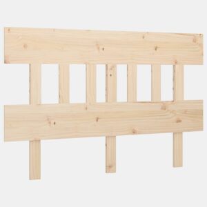 Cabeceira - Cabeceira de cama 143,5x3x81 cm pinho maciço