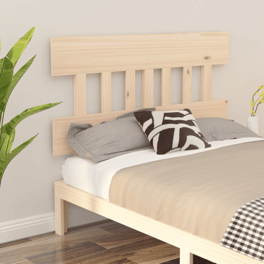Cabeceira - Cabeceira de cama 143,5x3x81 cm pinho maciço