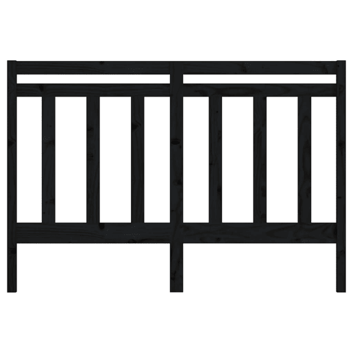 Cabeceira - Cabeceira de cama 166x4x100 cm pinho maciço preto