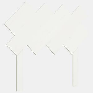 Cabeceira - Cabeceira de cama 92x3x81 cm pinho maciço branco