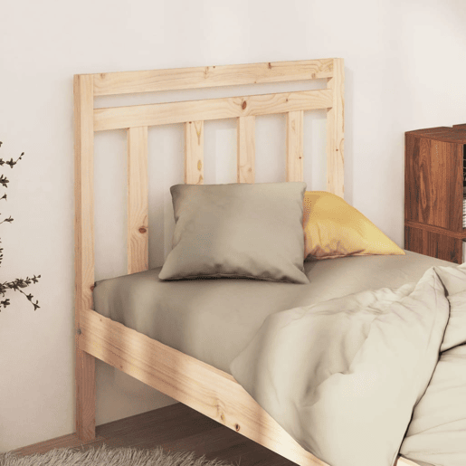Cabeceira - Cabeceira de cama 95x4x100 cm pinho maciço