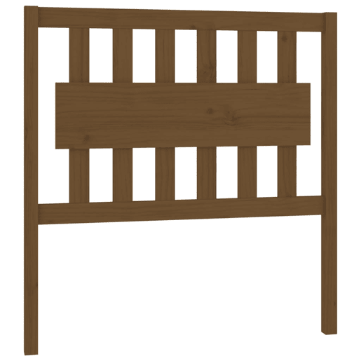 Cabeceira - Cabeceira de cama 95,5x4x100 cm pinho maciço castanho mel