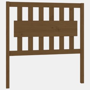 Cabeceira - Cabeceira de cama 95,5x4x100 cm pinho maciço castanho mel