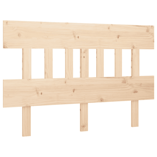 Cabeceira - Cabeceira de cama 123,5x3x81 cm pinho maciço