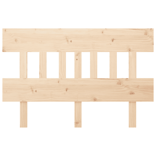 Cabeceira - Cabeceira de cama 123,5x3x81 cm pinho maciço