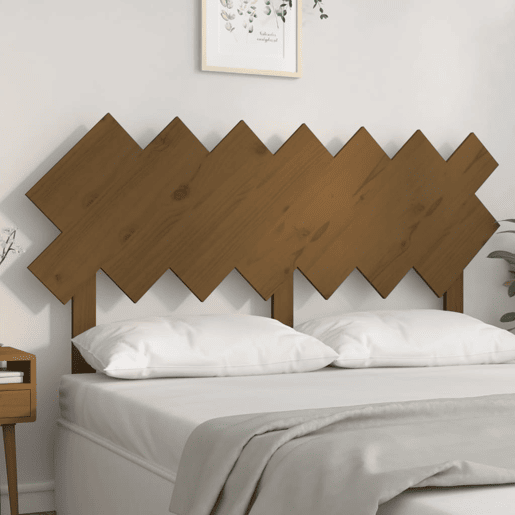 Cabeceira - Cabeceira de cama 141x3x80,5 cm pinho maciço castanho mel