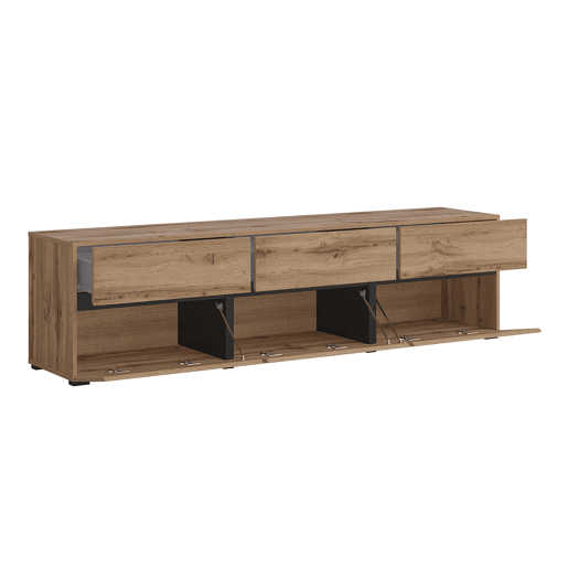 Suporte para TV 3 portas 180 cm Lilia Madeira