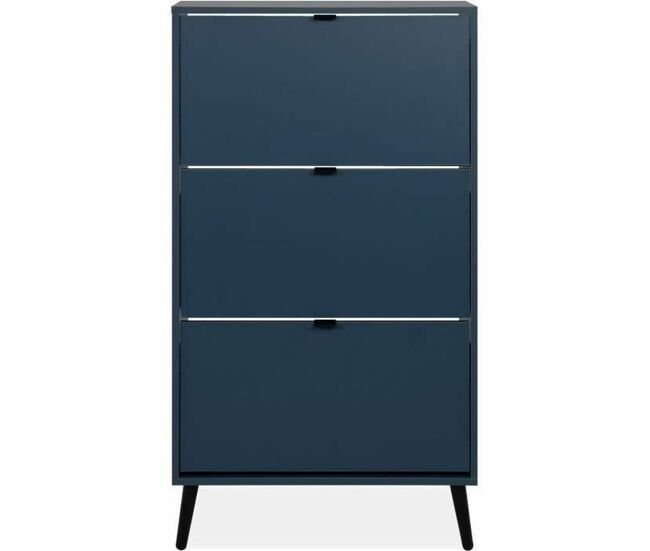Zapatero vigo 49a azul 70 x 24 x 125 cm