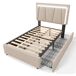 Camas individuales 207x99 Camas individuales 207x99 Beige