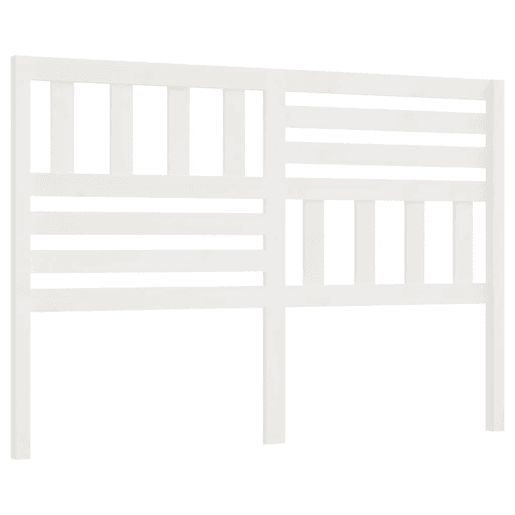 Cabeceira - Cabeceira de cama 166x4x100 cm pinho maciço branco