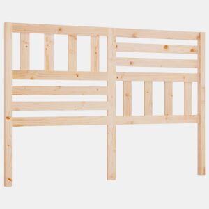 Cabeceira - Cabeceira de cama 126x4x100 cm pinho maciço