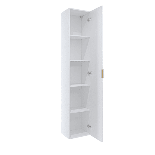 Coluna 1 porta com pés Cléa Branco Coluna 1 porta com pés Cléa Branco