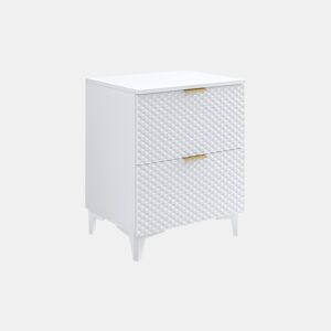 Móvel toucador 60cm com pés Cléa Branco