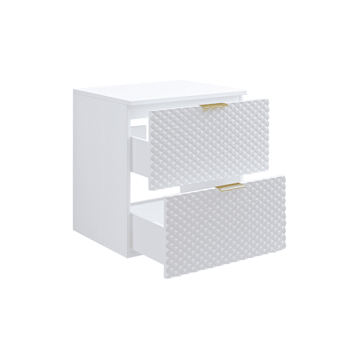Móvel toucador 60cm com pés Cléa Branco