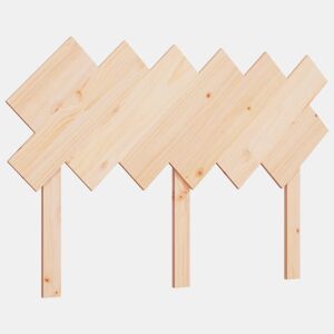 Cabeceira - Cabeceira de cama 122,5x3x80,5 cm pinho maciço