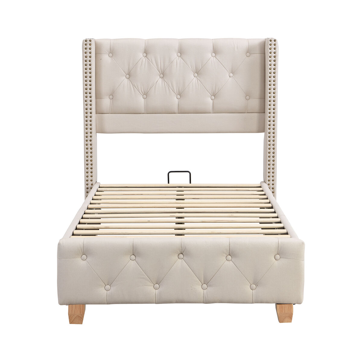 Camas individuales 100x205 Beige