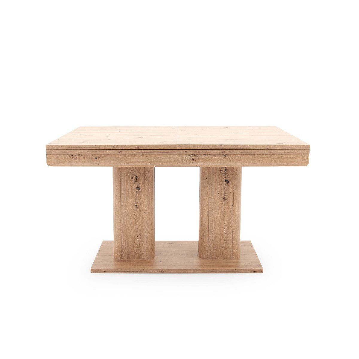 Mesa de comedor extensible - roble artisan l140-220 cm - heidelberg