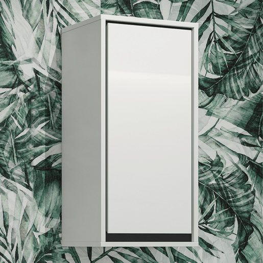Roupeiro parede 1 porta Sophéa Branco