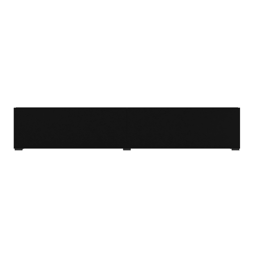 Glora Preto Suporte para TV com 2 portas 180 cm