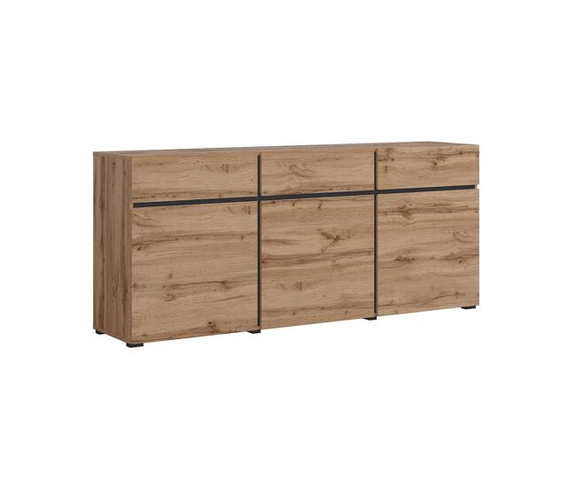 Bufé 3 puertas 3 cajones lilia madera