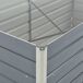 Jardinera cm acero galvanizado Jardinera cm acero galvanizado Gris