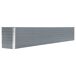 Jardinera elevada plantas flores jardín acero galvanizado Jardinera elevada plantas flores jardín acero galvanizado Gris