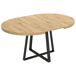 Mesa Comedor Redonda Extensible Aduna 4-6 comensales Mesa Comedor Redonda Extensible Aduna 4-6 comensales Marron