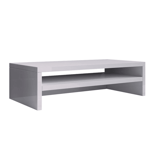 Suporte de monitor Quarto Escritório Branco 46x23x13 Adelis Muebles Bonitos