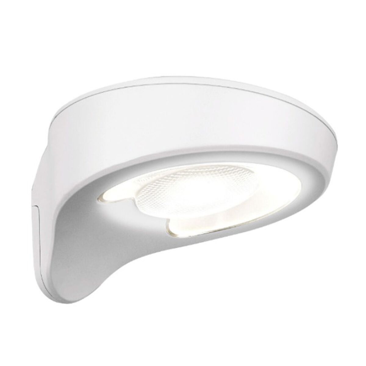 Aplique led edm 31853 blanco 2 w 1,8 w 200 lm 155 lm solar sensor de movimiento (6500 k)