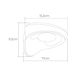 Aplique LED 31852 Aplique LED 31852 Negro