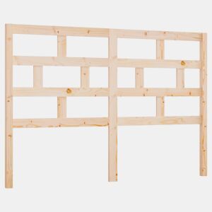 Cabeceira - Cabeceira de cama 141x4x100 cm pinho maciço
