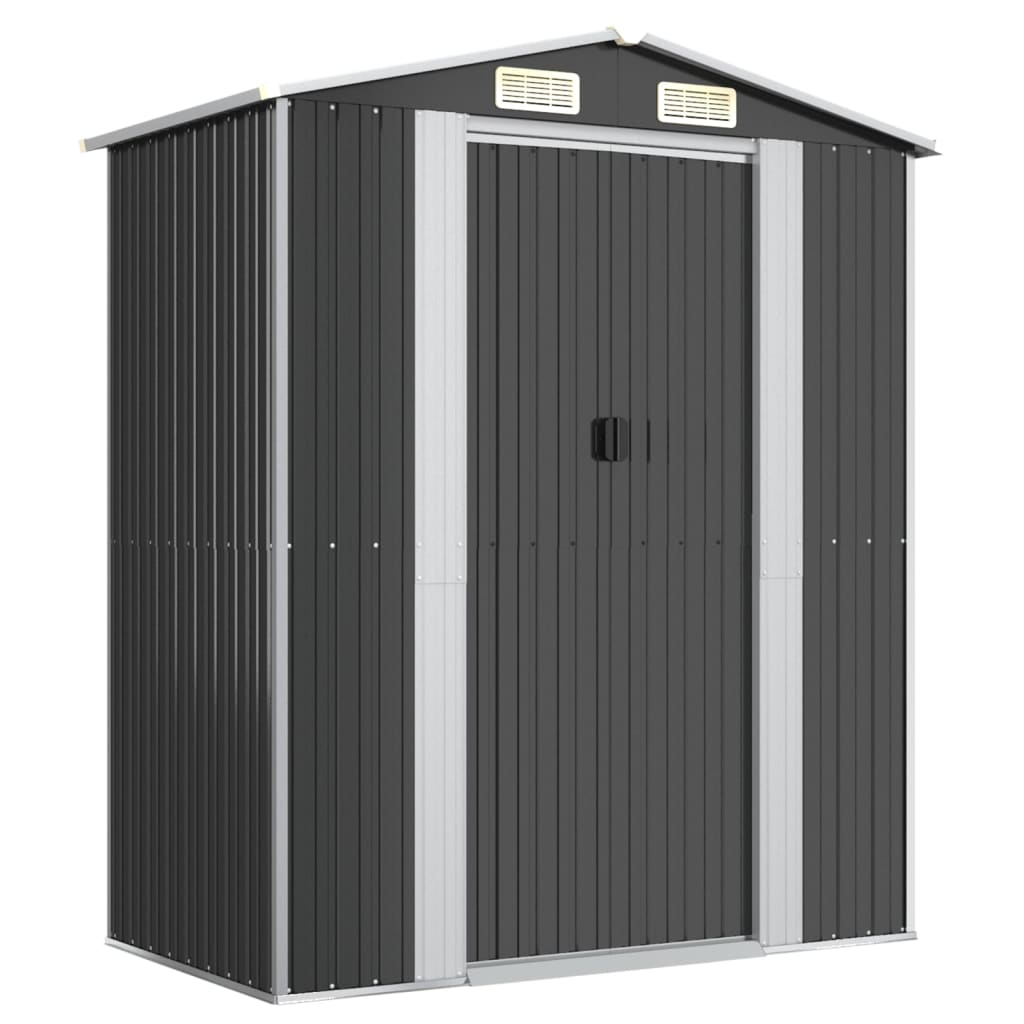 Cobertizo de jardín, cobertizo para cabaña, casa de almacenamiento, cobertizo para exteriores, cobertizo para herramientas, robusto, 192 x 108 x 223