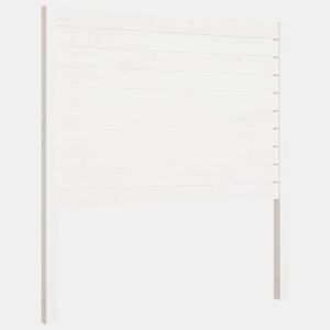 Cabeceira - Cabeceira de cama 81x4x100 cm pinho maciço branco