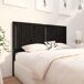 Cabecero cama - Mueble cabecero 145 Cabecero cama - Mueble cabecero 145 Negro