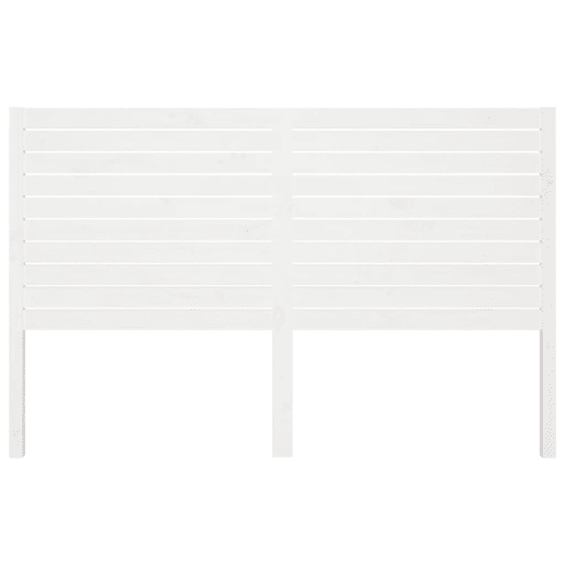 Cabeceira - Cabeceira de cama 186x4x100 cm pinho maciço branco