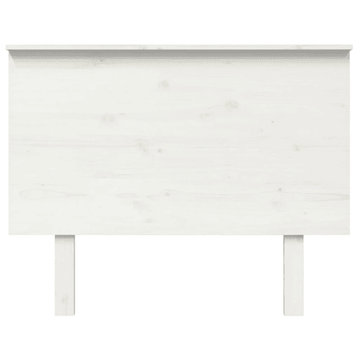 Cabeceira - Cabeceira de cama 104x6x82,5 cm pinho maciço branco