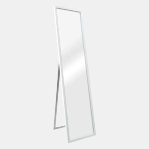 Espelho inclinável de pé psique 150 x 35 cm branco 03_0007973