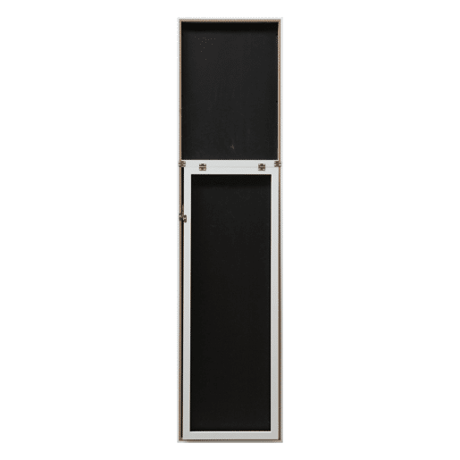 Espelho inclinável de pé psique 150 x 35 cm branco 03_0007973