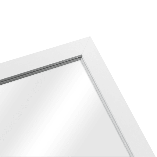 Espelho inclinável de pé psique 150 x 35 cm branco 03_0007973